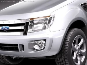 Ranger Crew Cab 2012 3D Model