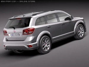 Fiat Freemont 2012 3D Model