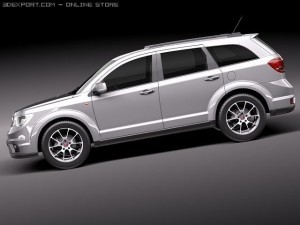 Fiat Freemont 2012 3D Model