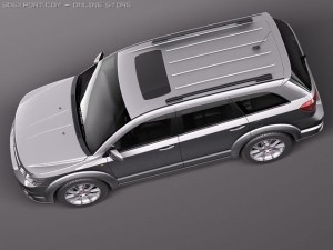 Fiat Freemont 2012 3D Model