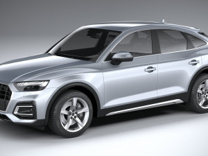 Audi Q5 Sportback 2021 Modèle 3D