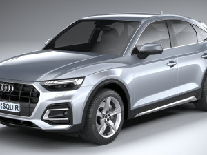Audi Q5 Sportback 2021 3D Model