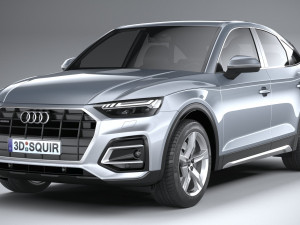 Audi Q5 Sportback 2021 3D Model