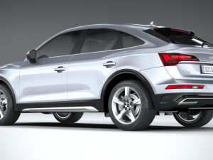 Audi Q5 Sportback 2021 3D Model