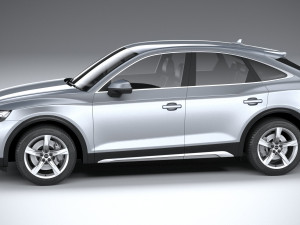 Audi Q5 Sportback 2021 3D Model