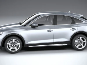Audi Q5 Sportback 2021 3D Model
