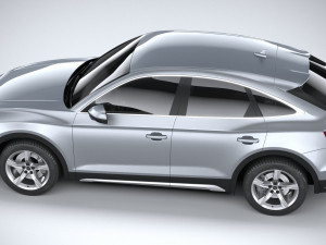 Audi Q5 Sportback 2021 3D Model