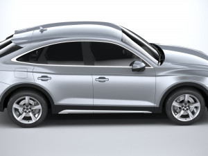 Audi Q5 Sportback 2021 3D Model
