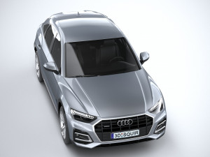 Audi Q5 Sportback 2021 3D Model