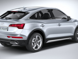 Audi Q5 Sportback 2021 3D Model