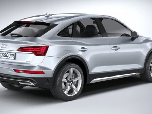 Audi Q5 Sportback 2021 3D Model