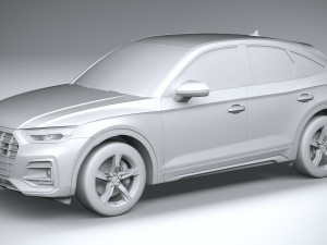 Audi Q5 Sportback 2021 3D Model