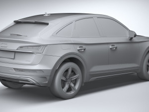 Audi Q5 Sportback 2021 3D Model