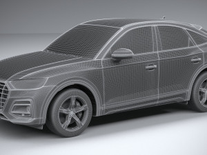 Audi Q5 Sportback 2021 3D Model