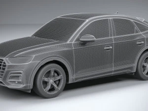 Audi Q5 Sportback 2021 3D Model