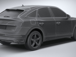 Audi Q5 Sportback 2021 3D Model
