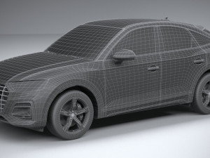 Audi Q5 Sportback 2021 3D Model