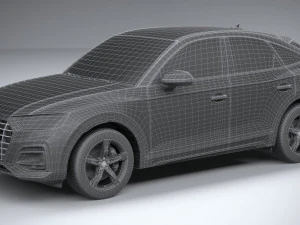 Audi Q5 Sportback 2021 3D Model