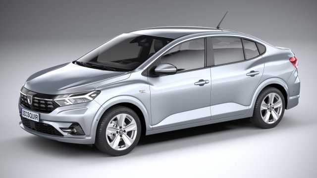 dacia logan 2021 3D in 3DExport