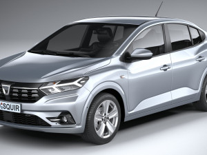 Dacia Logan 2021 3D 모델