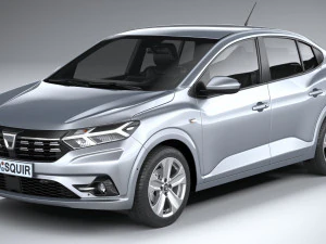 Dacia Logan 2021 3D Model