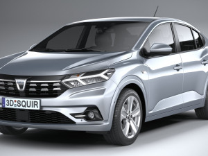 Dacia Logan 2021 3D 모델