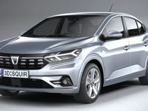 Dacia Logan 2021 3D Model