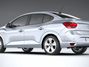 Dacia Logan 2021 3D Model