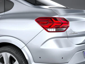 Dacia Logan 2021 3D Model