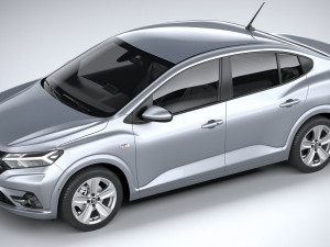 Dacia Logan 2021 3D 모델
