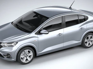 Dacia Logan 2021 3D Model