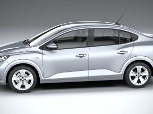 Dacia Logan 2021 3D Model