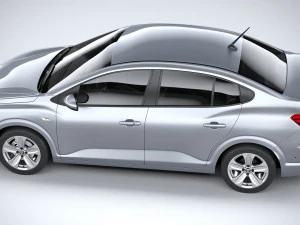 Dacia Logan 2021 3D Model