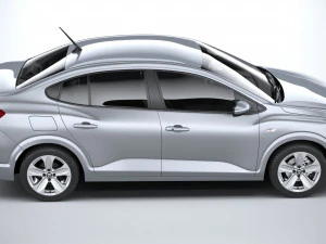 Dacia Logan 2021 3D Model