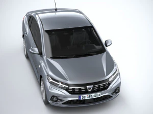 Dacia Logan 2021 3D Model