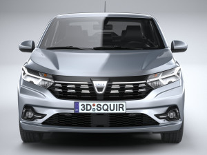 Dacia Logan 2021 3D 모델