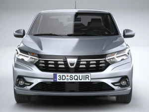 Dacia Logan 2021 3D Model