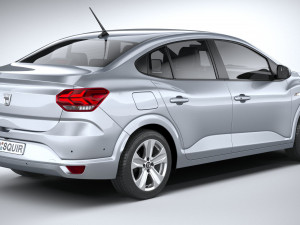 Dacia Logan 2021 3D 모델