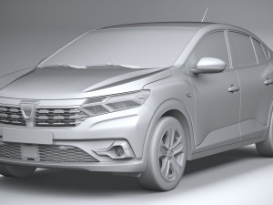 Dacia Logan 2021 3D 모델