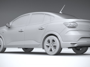 Dacia Logan 2021 3D 모델