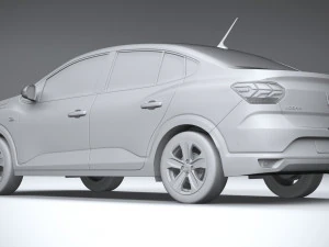 Dacia Logan 2021 3D Model
