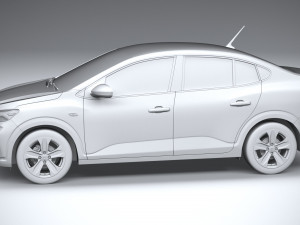 Dacia Logan 2021 3D 모델