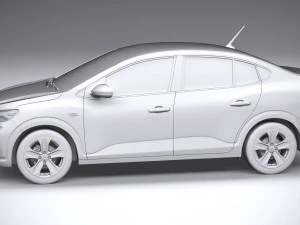 Dacia Logan 2021 3D Model