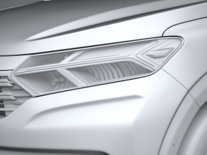 Dacia Logan 2021 3D 모델