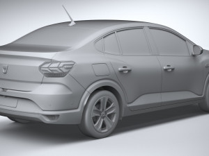 Dacia Logan 2021 3D 모델
