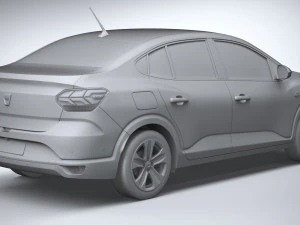 Dacia Logan 2021 3D Model