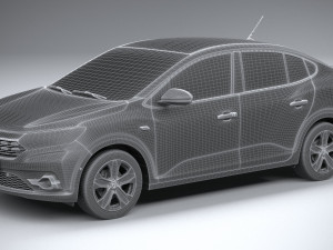Dacia Logan 2021 3D 모델