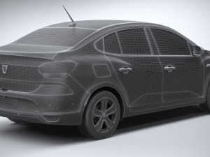 Dacia Logan 2021 3D 모델