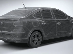 Dacia Logan 2021 3D Model