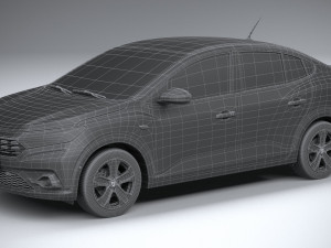 Dacia Logan 2021 3D 모델